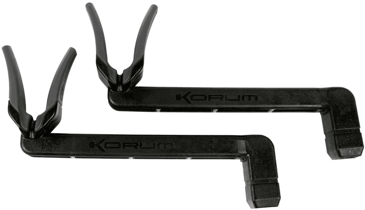 Korum XS Rod Support Arm met twee verstelbare hengelsteunen