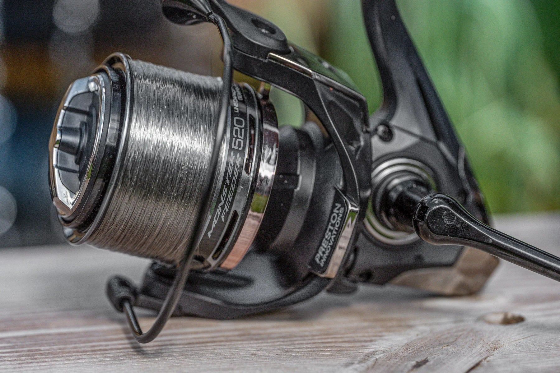Monster Feeder Reels & Spare Spools in gebruik