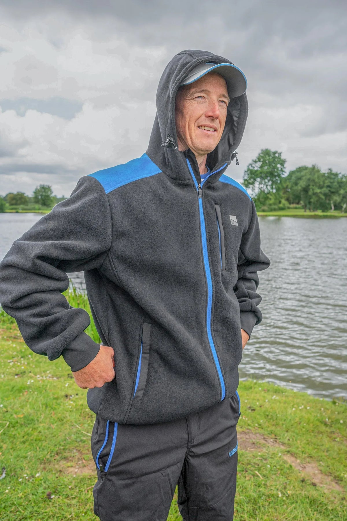 Preston Windproof Fleece Jacket met capuchon