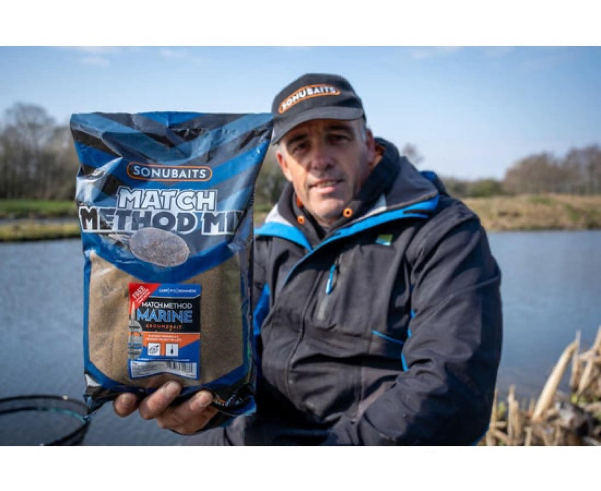 Sonubaits Match Method Mix Marine – Des Shipp met verpakking