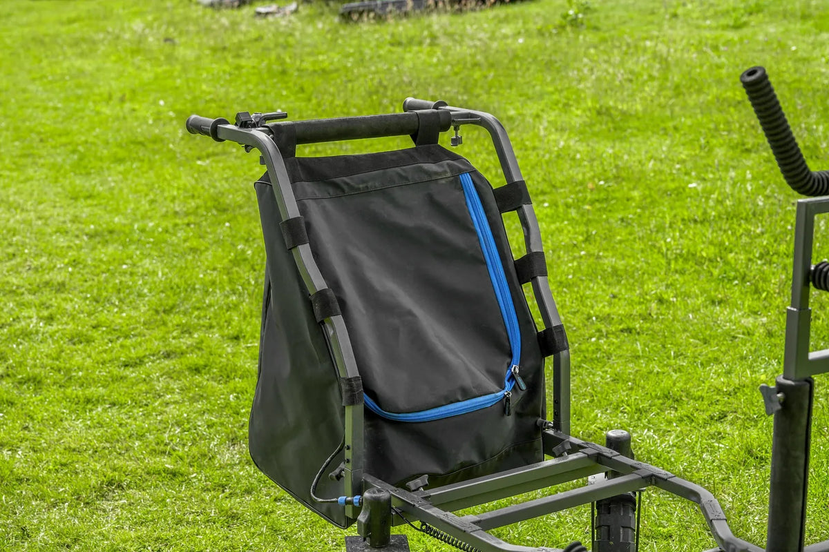 Preston Power Shuttle elektrische transportkar ruim laadcompartiment