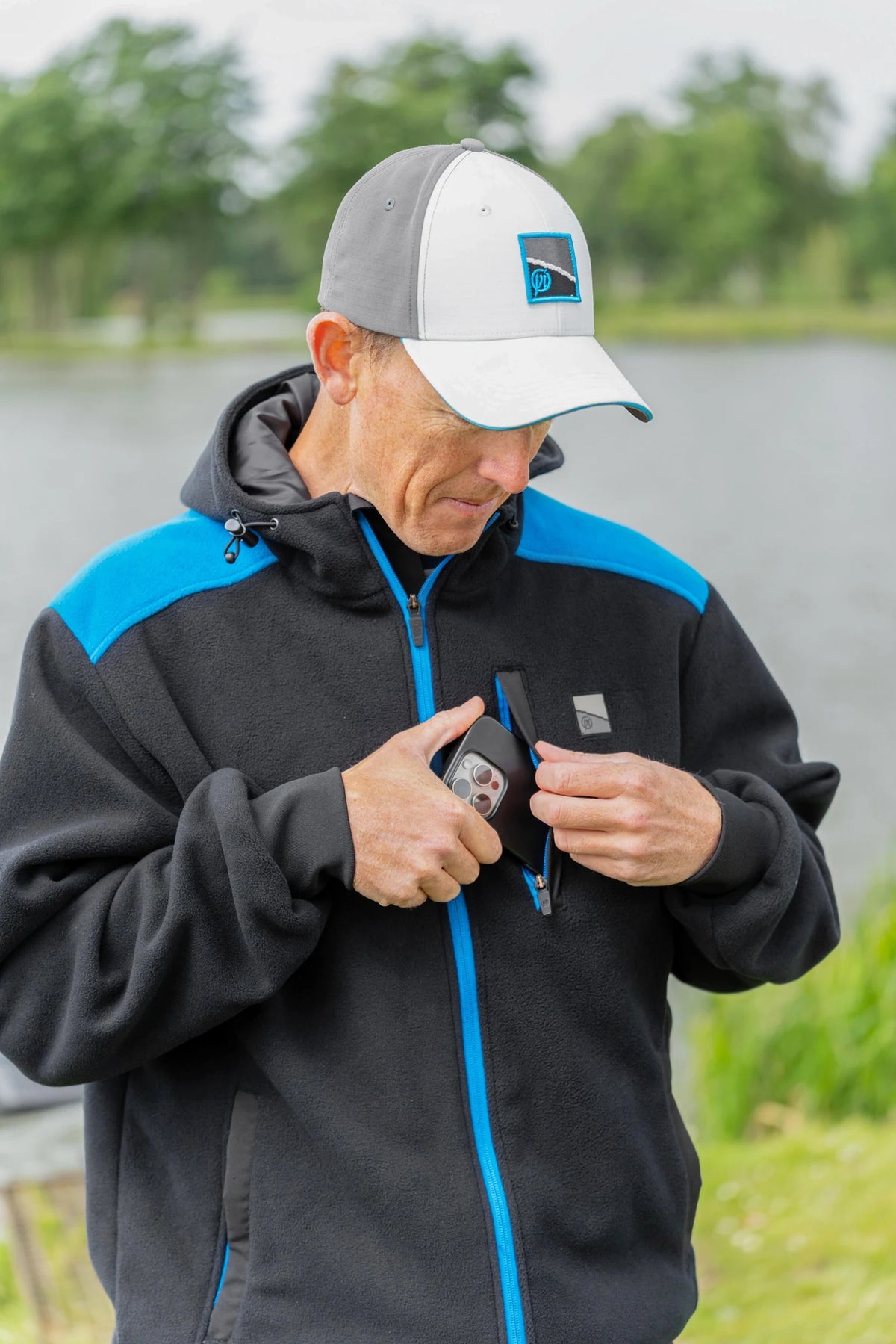 Preston Windproof Fleece Jacket in gebruik