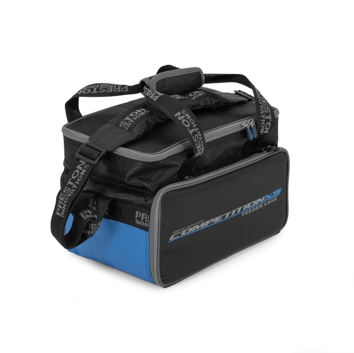 Preston Competition XS Feeder Case zijaanzicht op witte achtergrond