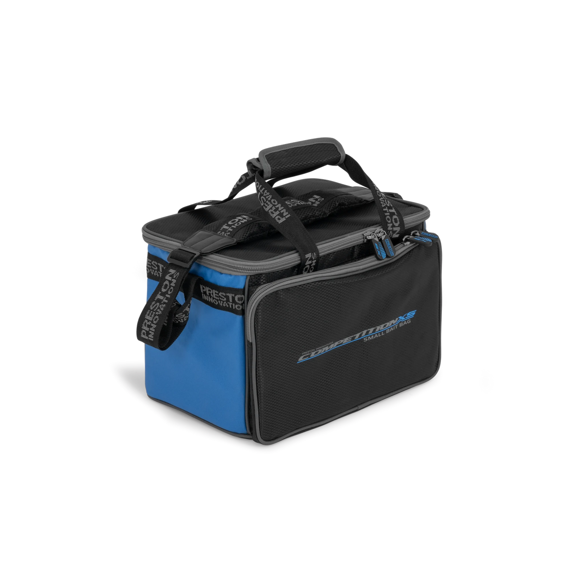 Preston Competition XS Small Bait Bag zijaanzicht op witte achtergrond