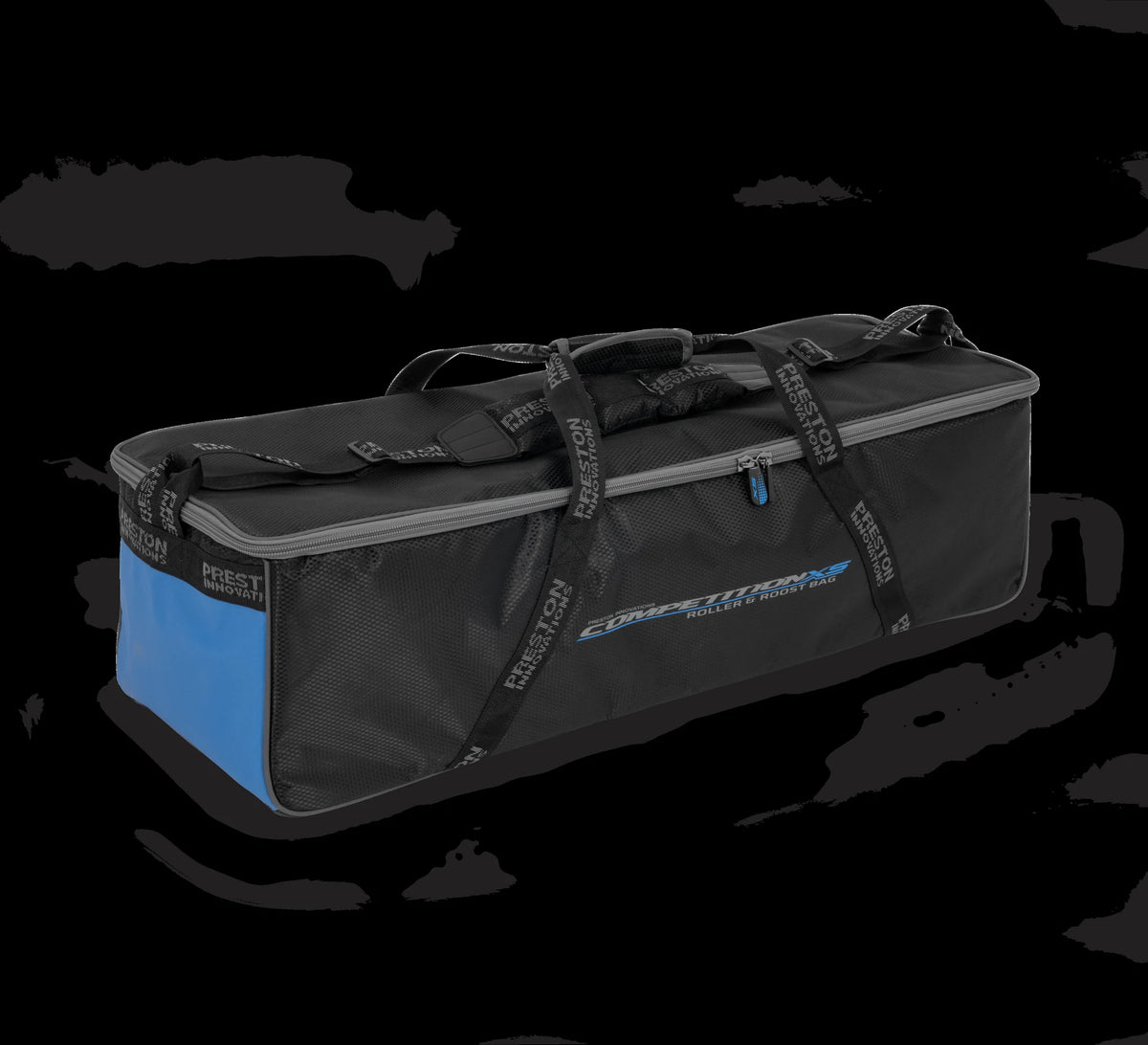 Preston Competition XS Roller & Roost Bag schuin vooraanzicht