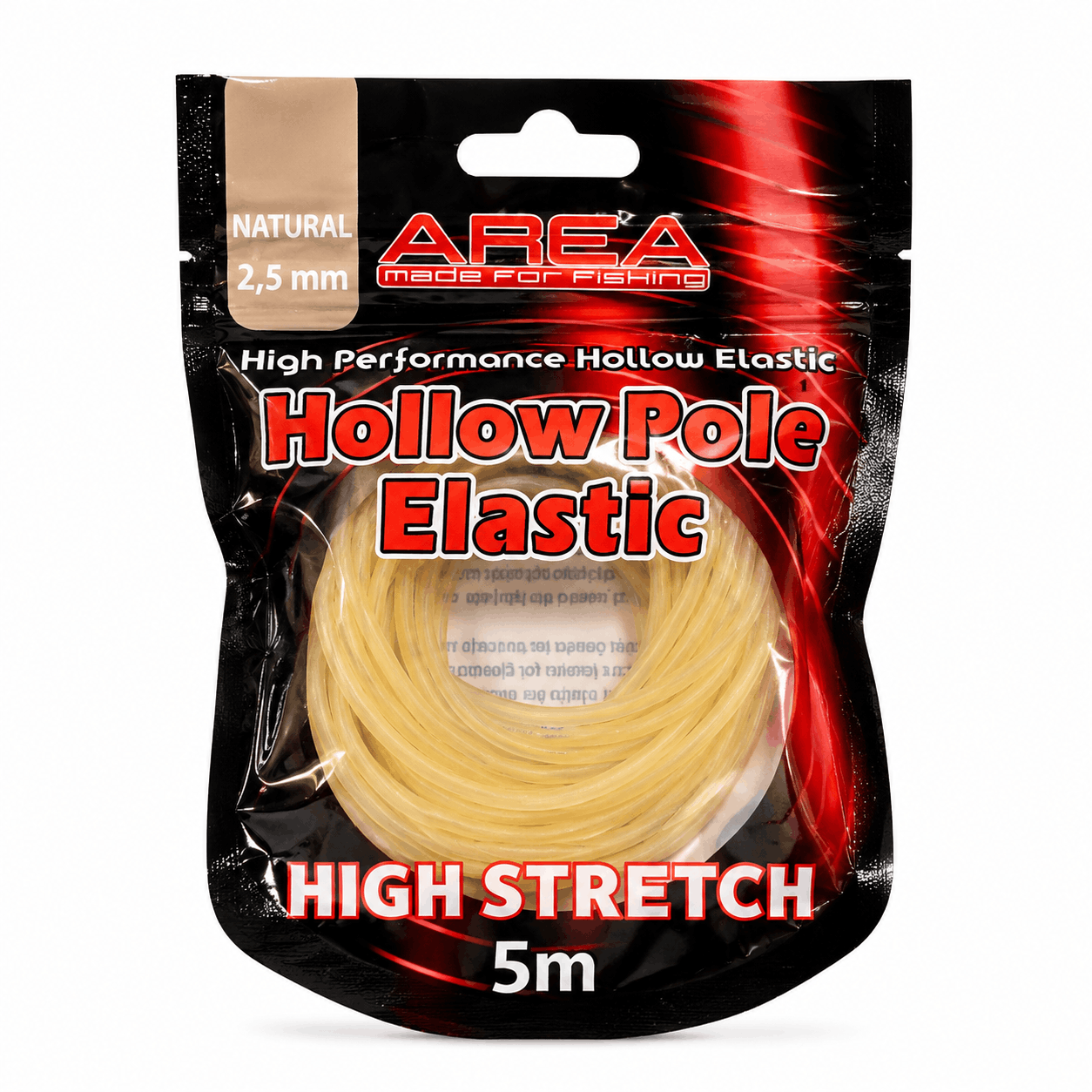 Arca-hollow-pole-elastic-25mm-natural