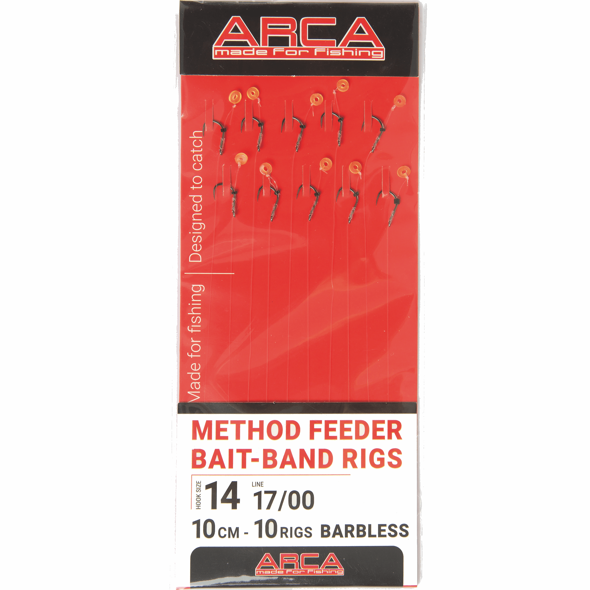 Arca method feeder bait-band rig onderlijnen