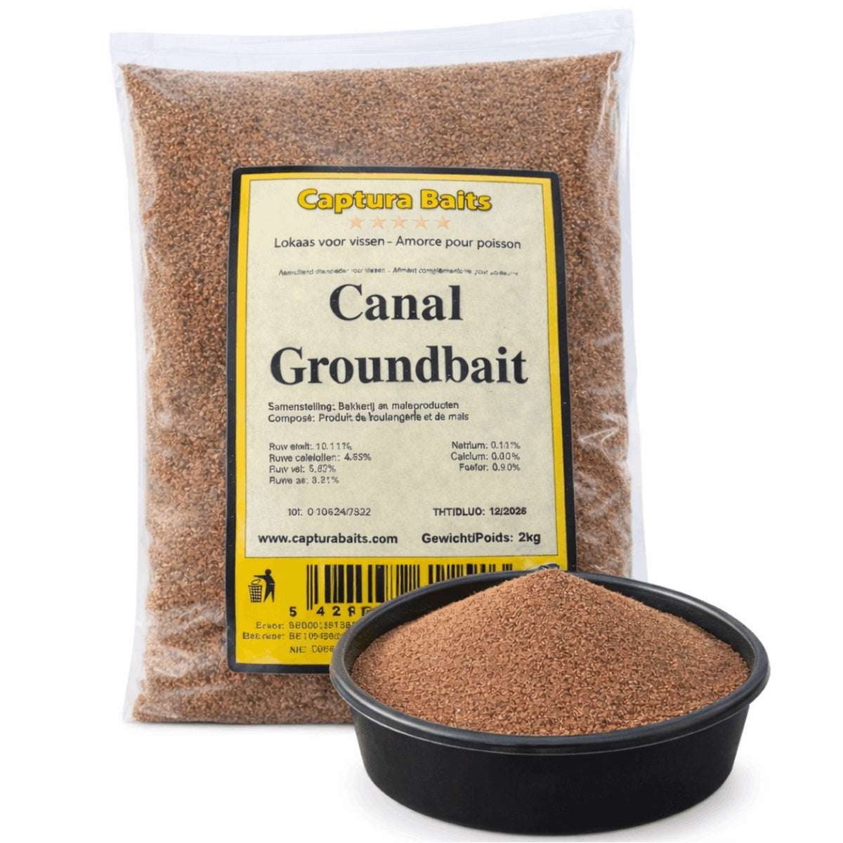 Captura Baits Canal Roach Groundbait kanaal- en voornvoer 2 kg