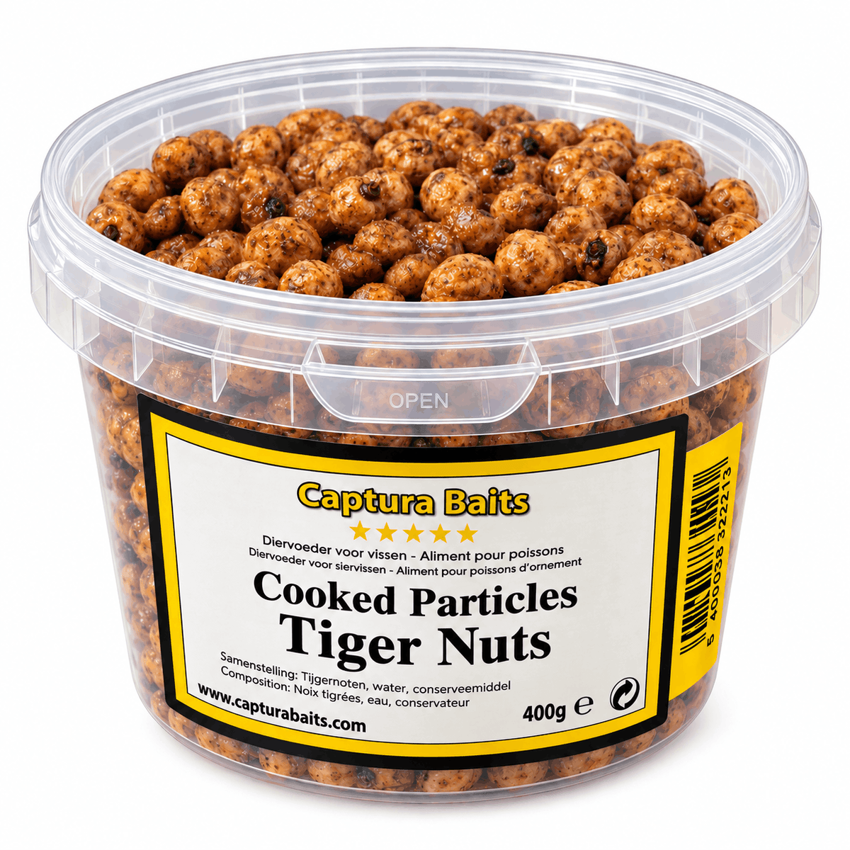 Captura Baits Cooked Tiger Nuts 400 g pot