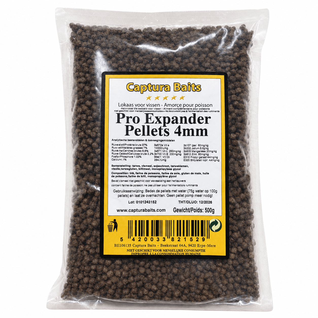 Captura-Baits-pro-expanders-pellets-4mm