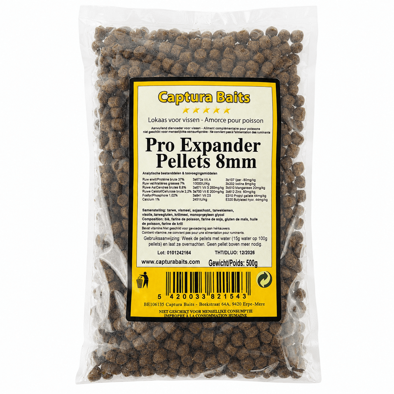 Captura-Baits-pro-expanders-pellets-8mm