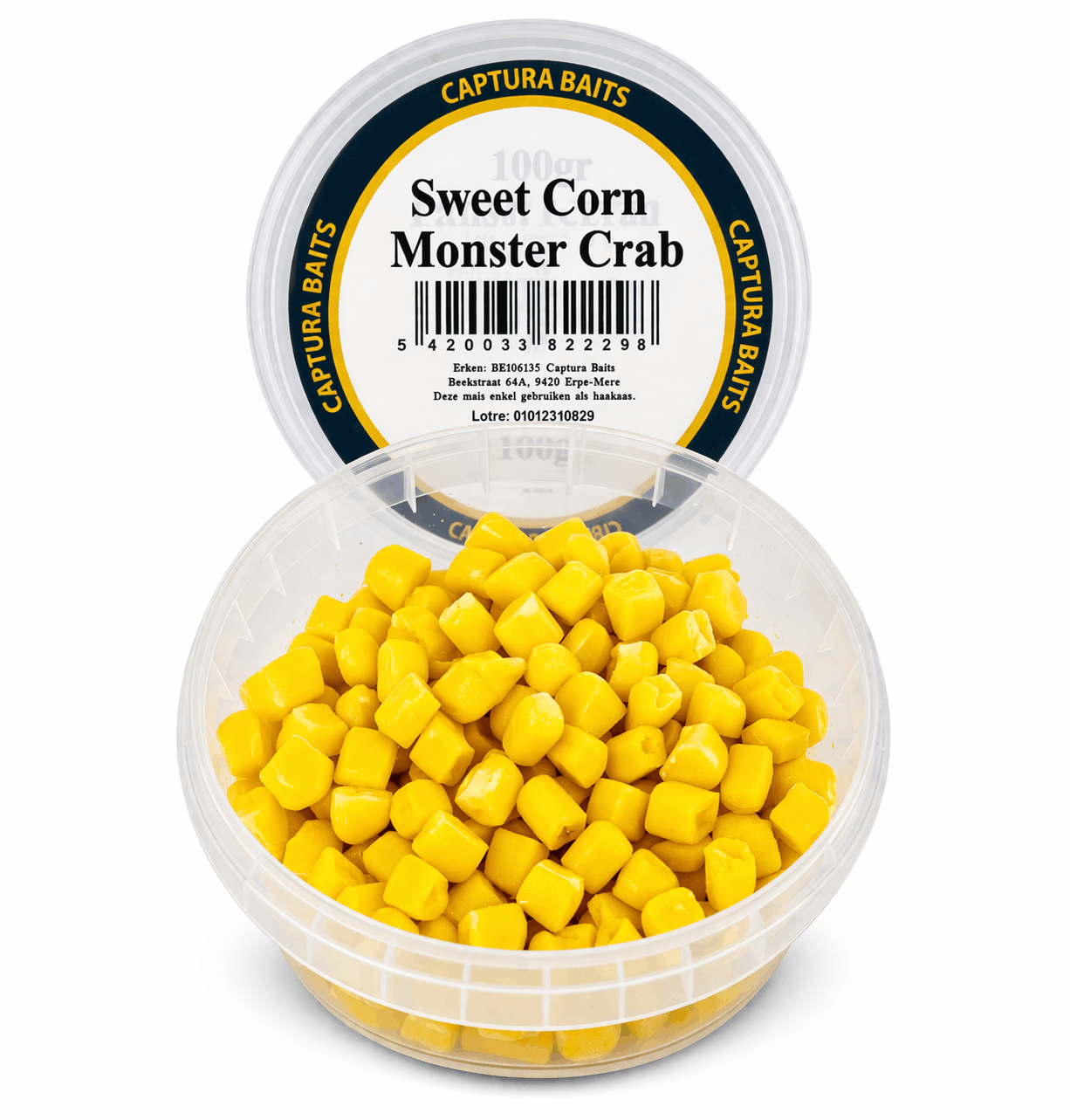 Captura-Baits-sweet-corn-flavoured-monster-crab