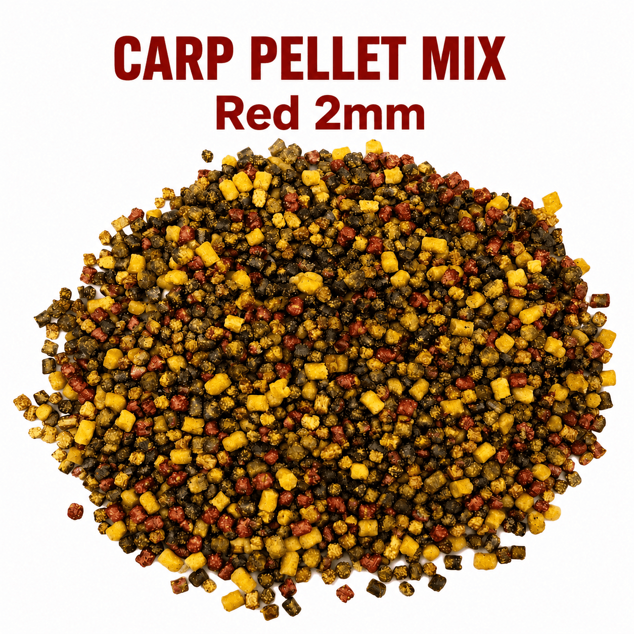 Captura-baits-carp-pellet-mix-red-2mm