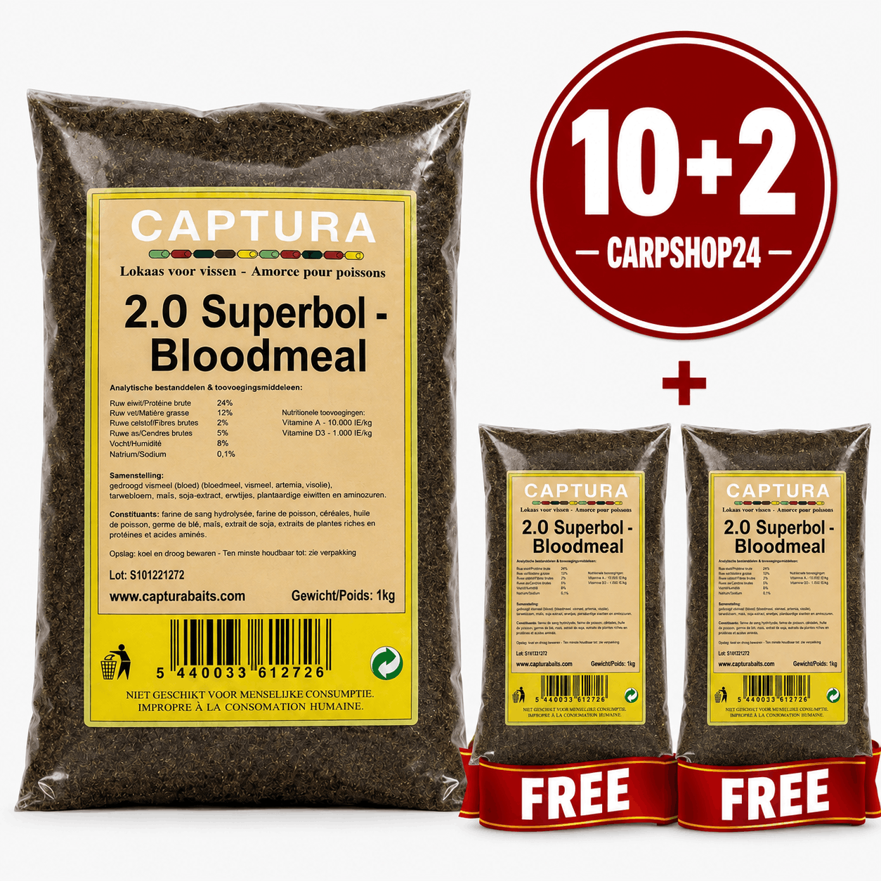 Captura-baits-superbol-10+2-pakket-deal