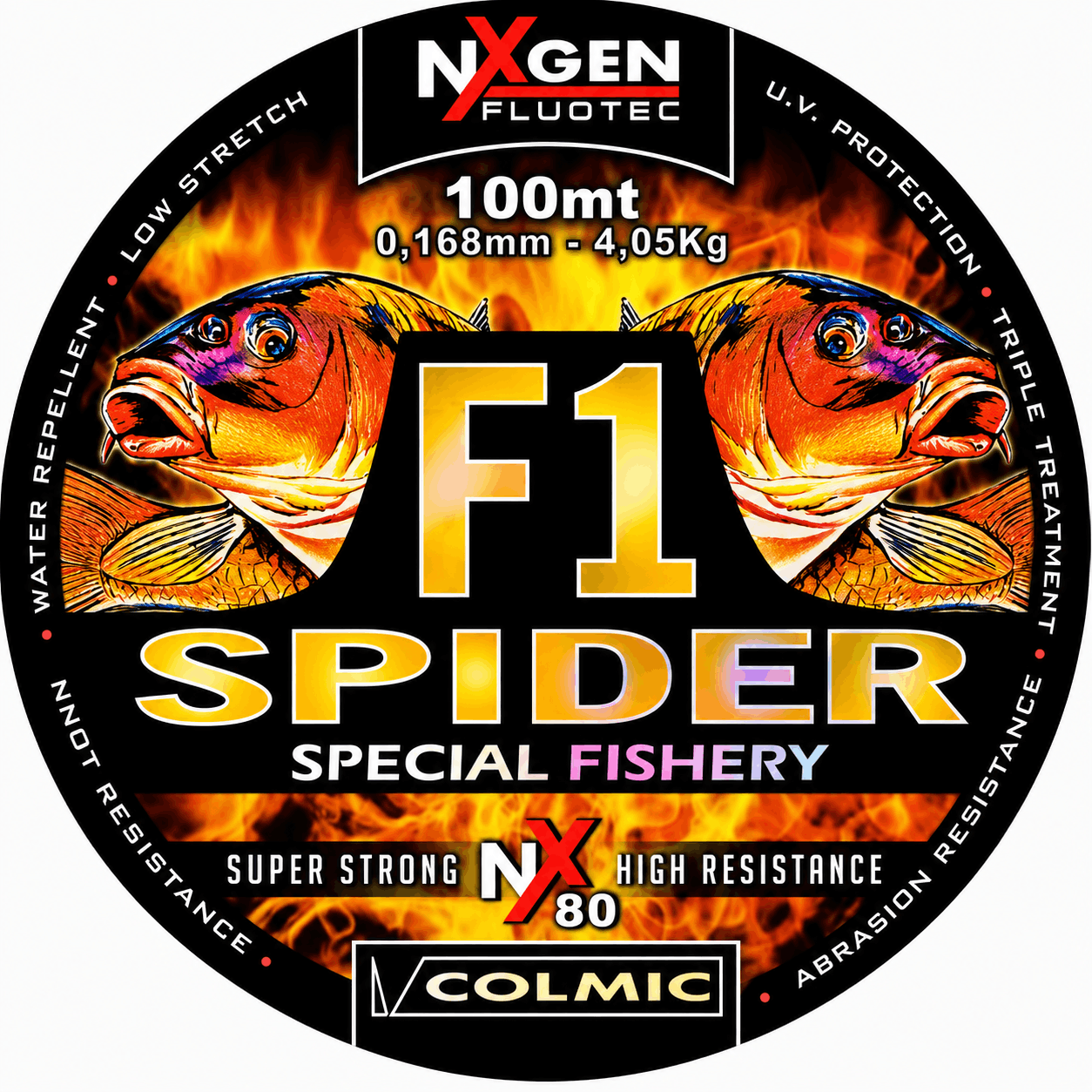 Colmic_F1_Spider_Nylon_100m_016mm