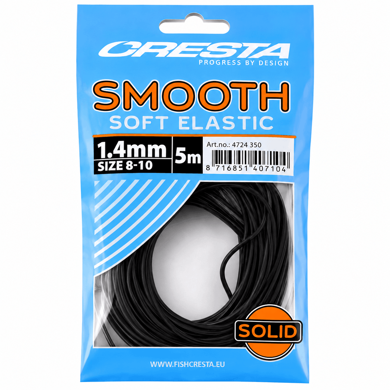 Cresta_Smooth_Soft_Elastic_Volle_Elastiek-14mm-zwart
