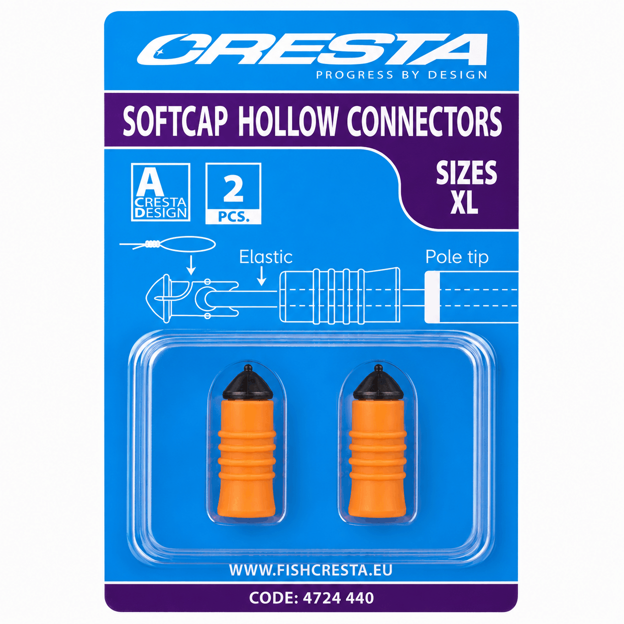 Cresta_Soft_Cap_Hollow_Connector-large-groen-XL-oranje