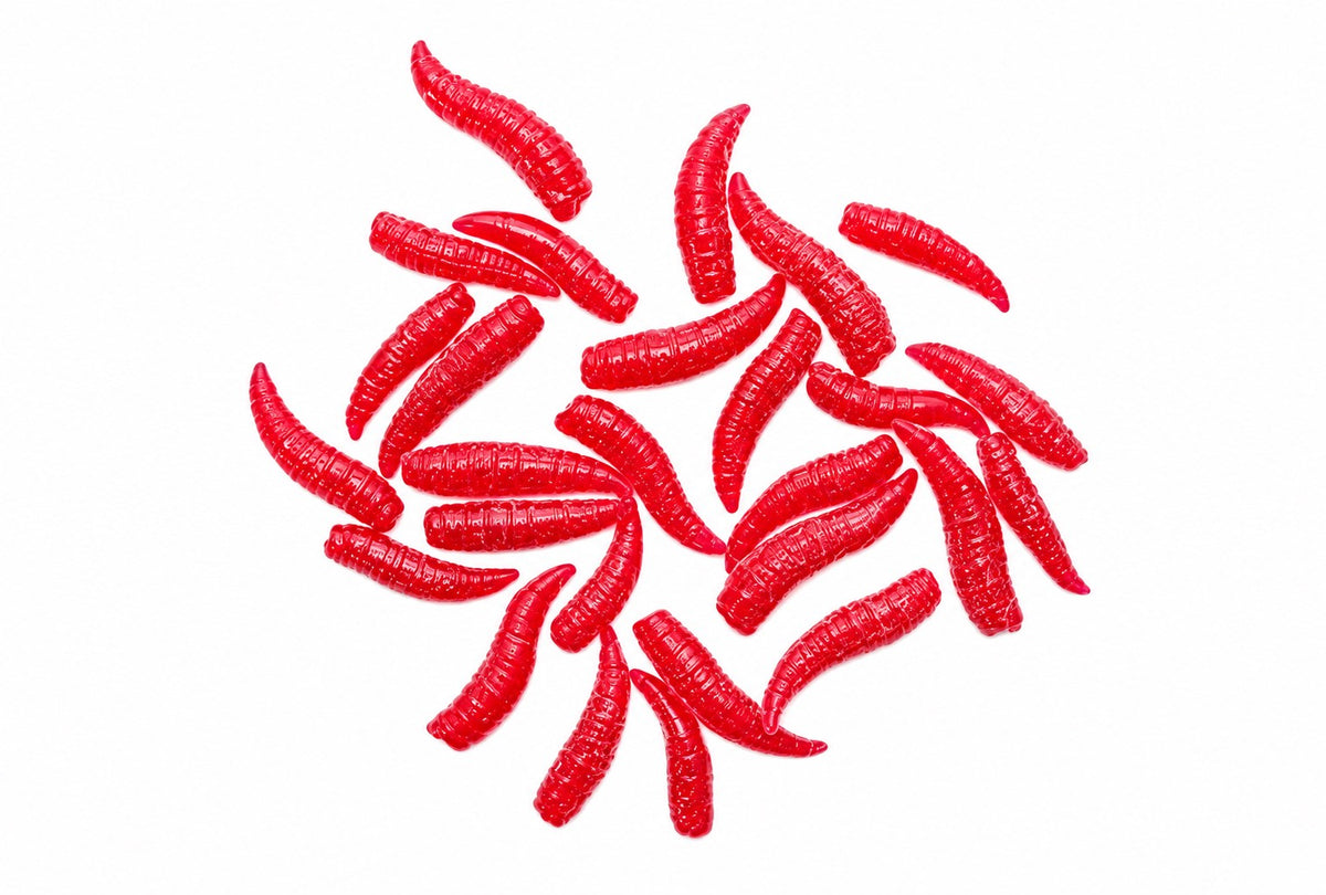 Drennan Buoyant Maggots Bloodworm Red – groep rode madenimitaties