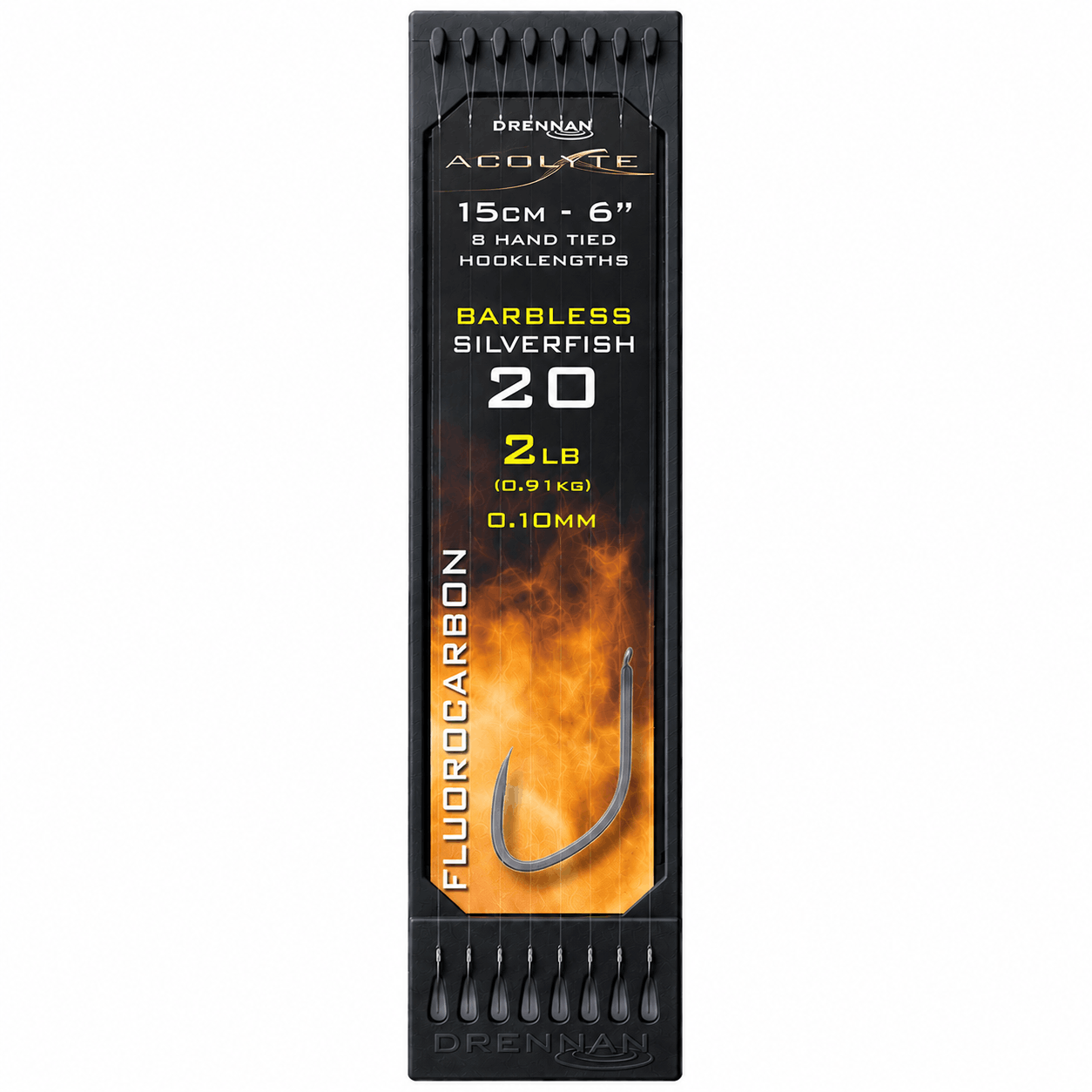 Drennan-acolyte-silferfish-barbless-onderlijn-size-20-010mm