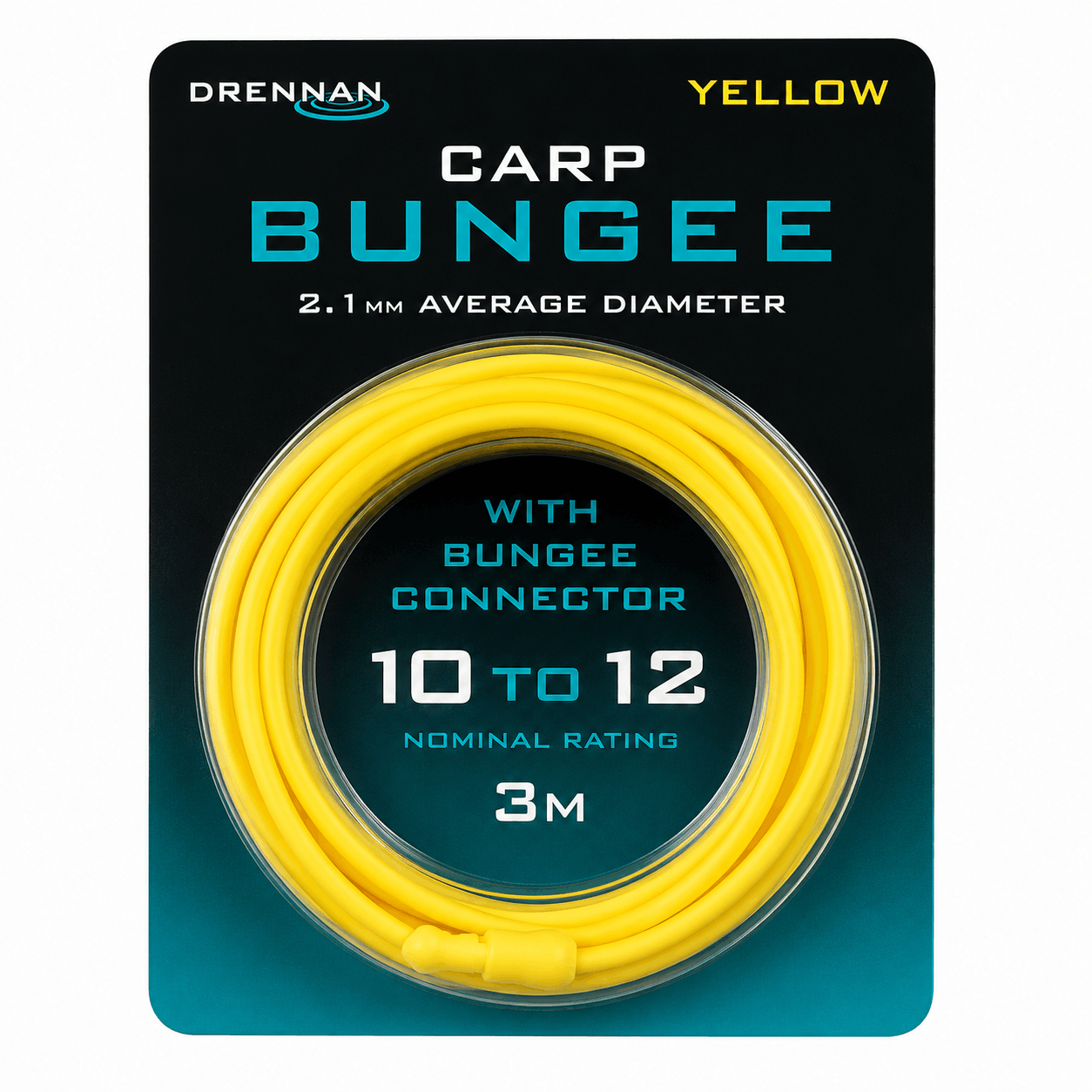 Drennan-carp-bungee-yellow-21mm