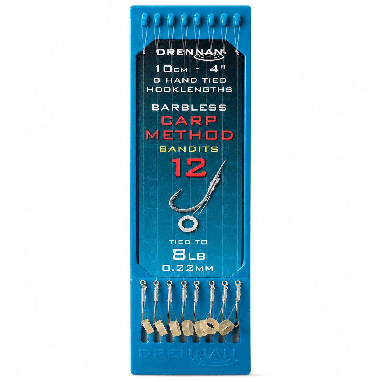 Drennan-carp-method-bandits-hooklengths-10cm-size-12-022mm