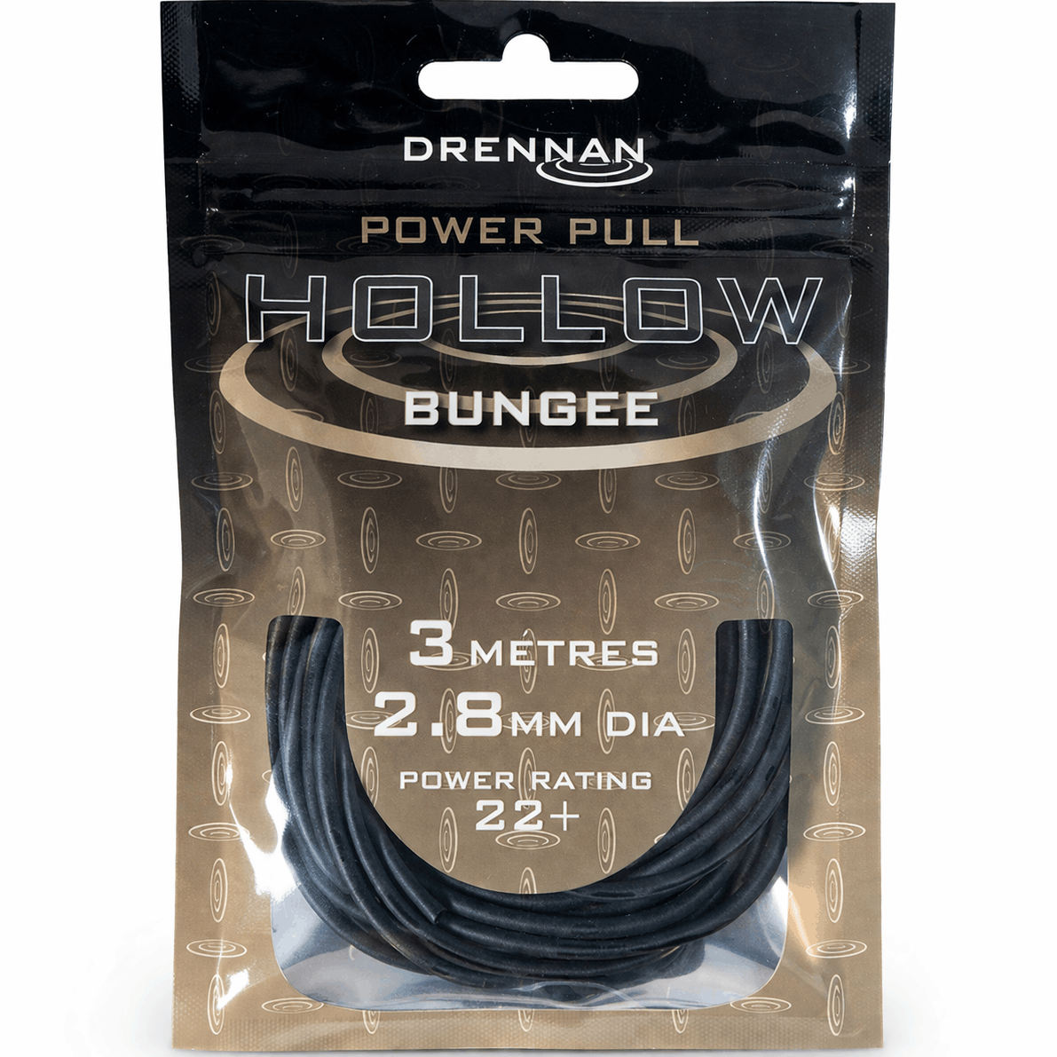 Drennan-power-pull-hollow-bungee-3m-2.8mm-black