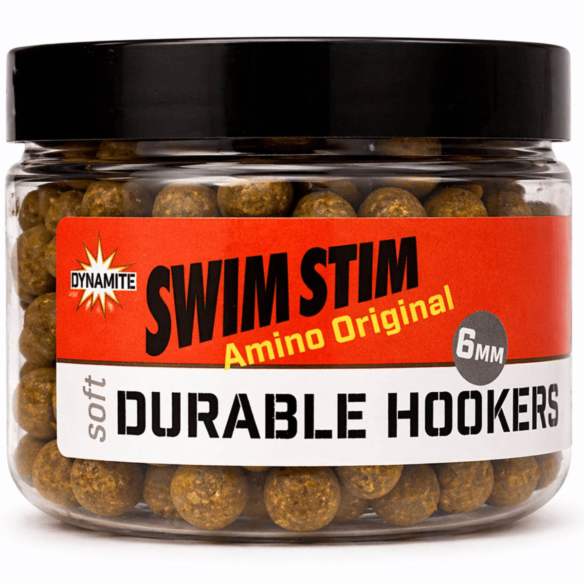 Dynamite Baits Swim Stim Soft Durable Hookers 6mm Amino Original