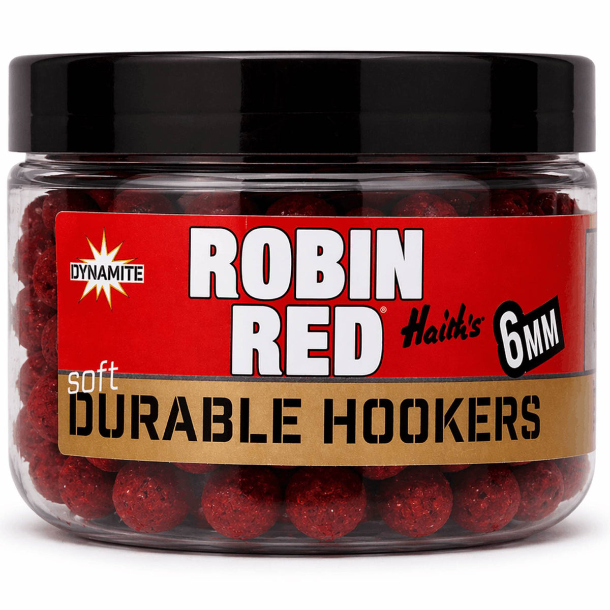 Dynamite Baits Swim Stim Soft Durable Hookers 6mm Robin Red