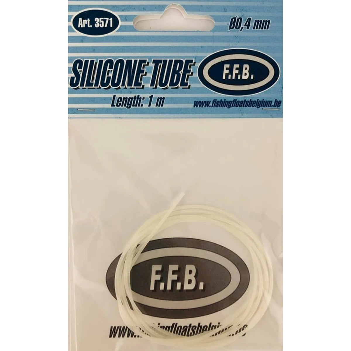 FFB Float Silicone dobbersiliconen 0,4 mm verpakking van 1 meter