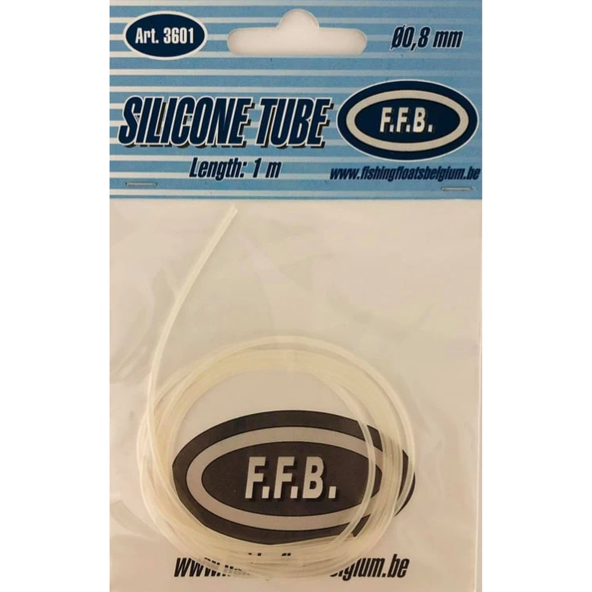 FFB Float Silicone dobbersiliconen 0,8 mm verpakking van 1 meter