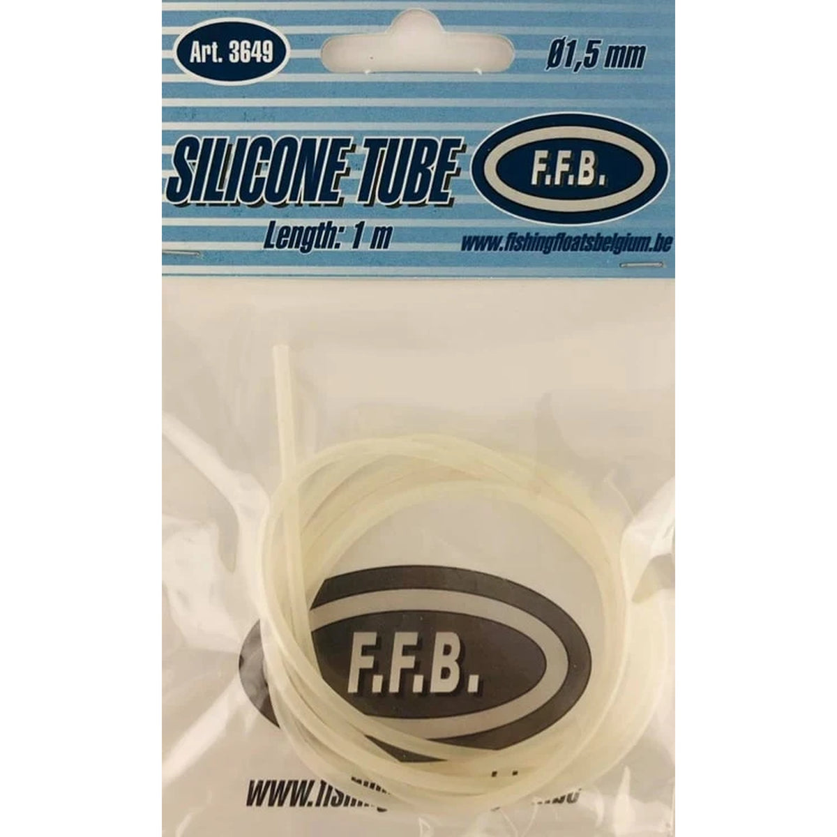FFB Float Silicone dobbersiliconen 1,5 mm verpakking van 1 meter