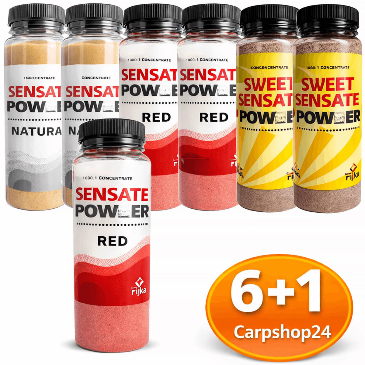 Fjuka Sensate Powder 100 g 6+1 pakketdeal