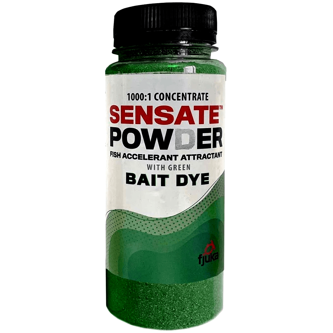 Fjuka-sensate-fish-accelerant-sensate-powder-bait-dye-green