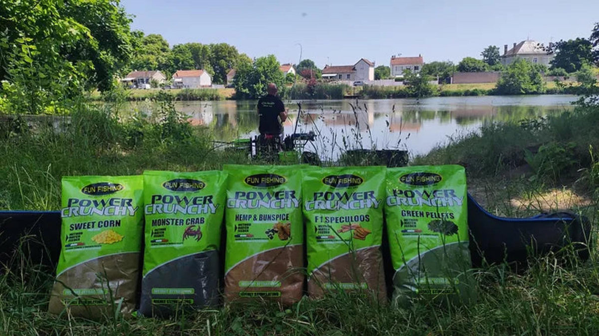 Fun Fishing Power Crunchy 2kg assortiment bij de visplek