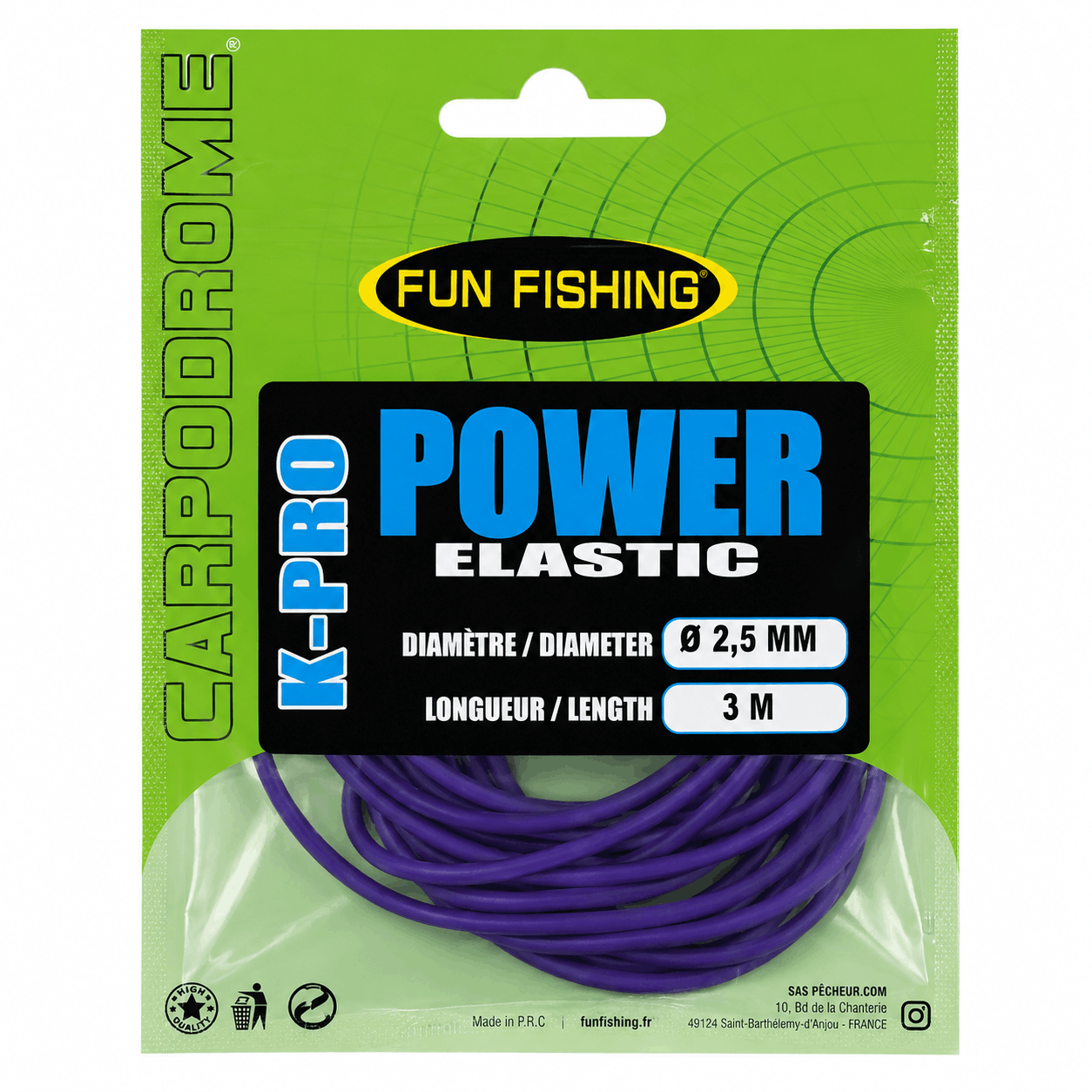 Fun K-Pro Power Elastic 2.5mm