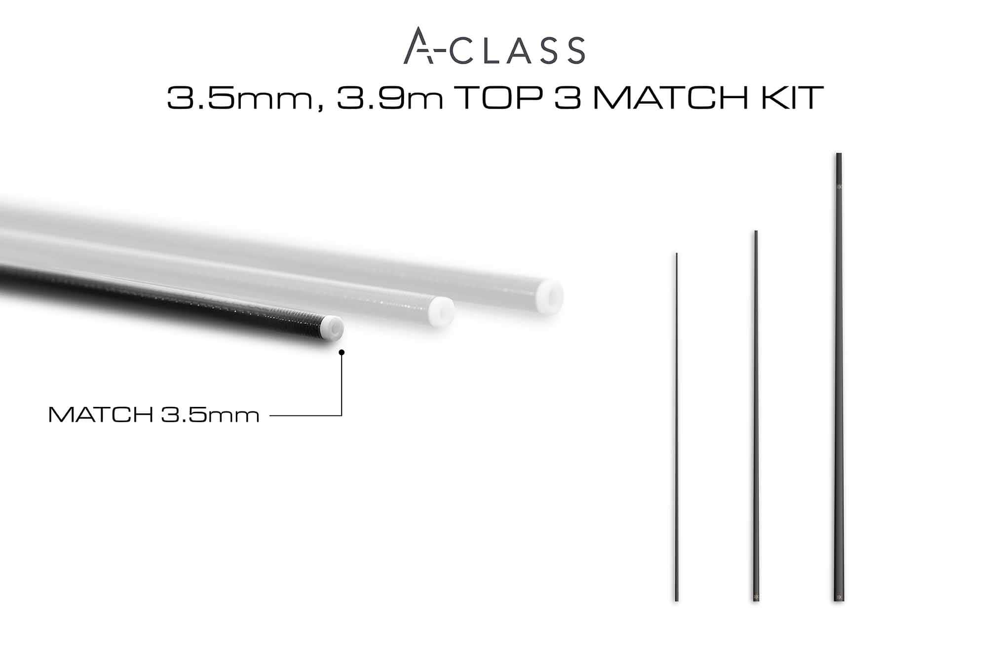 guru a-class 3.5mm 3.9m top 3 match kit