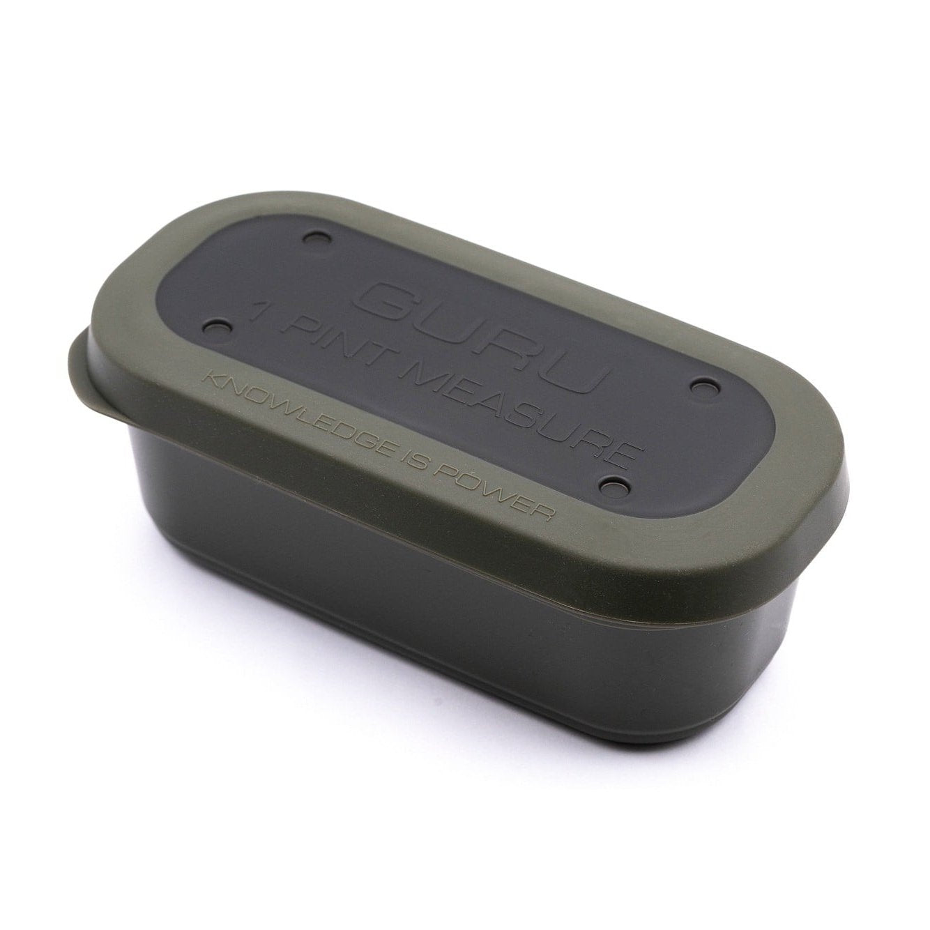 Guru Bait Box Solid Lid Green - Aasbakken - Carpshop24