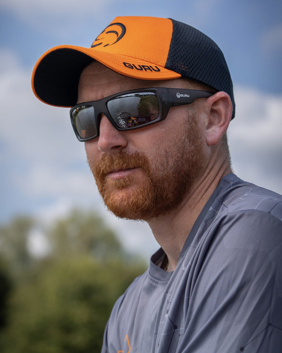 Guru orange trucker cap