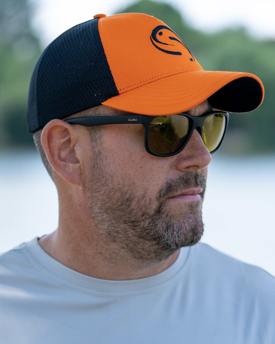 Guru orange trucker cap