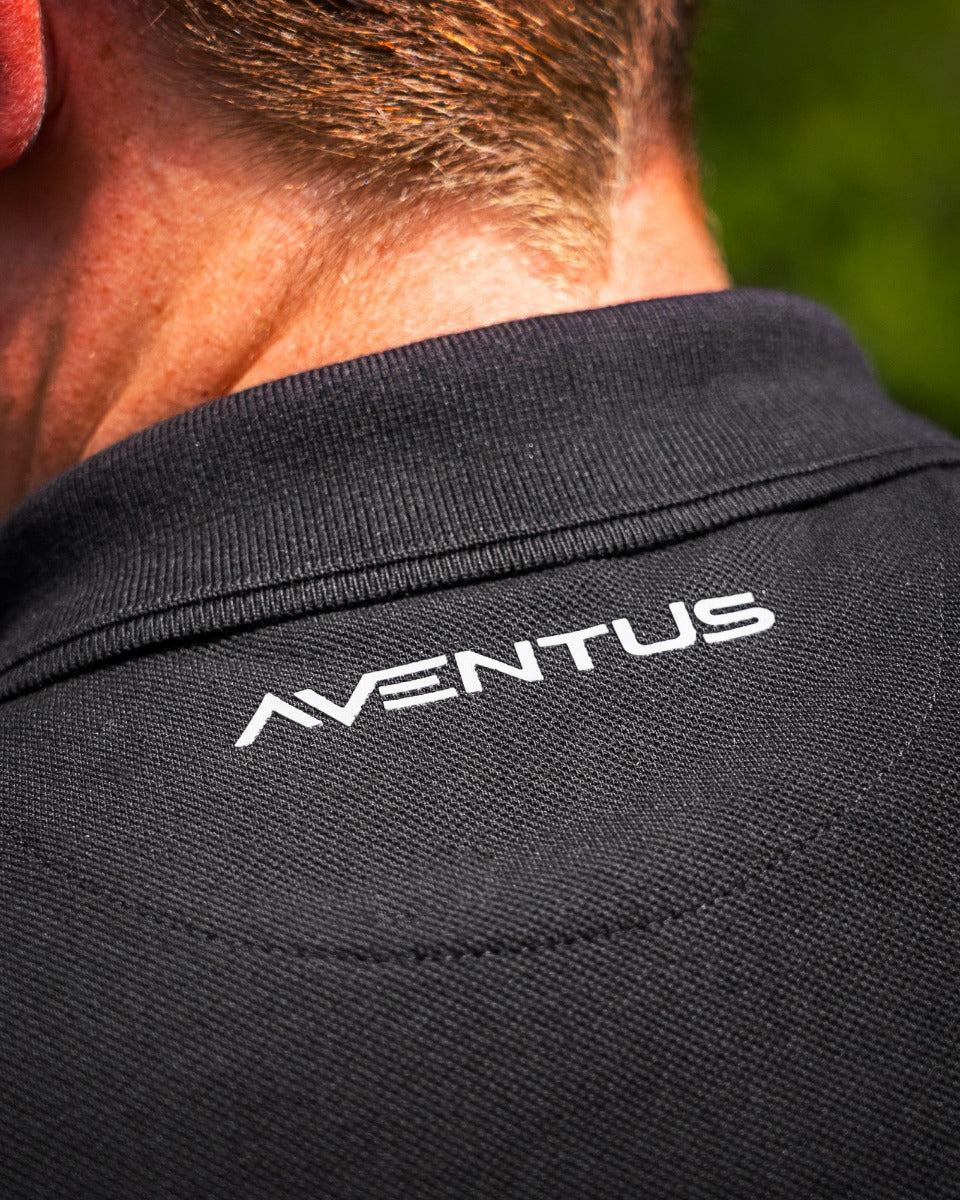 Guru aventus polo black/grey