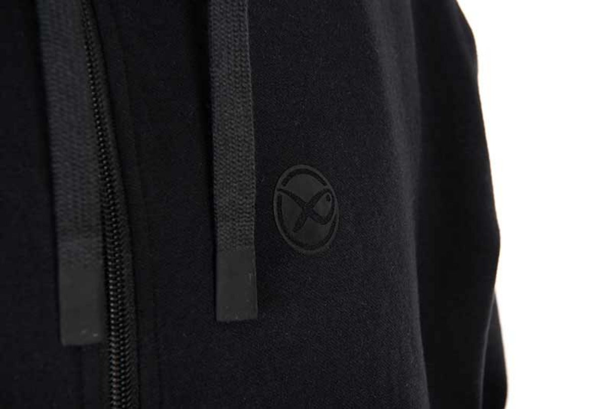 BLACK STEALTH ZIP HOODY