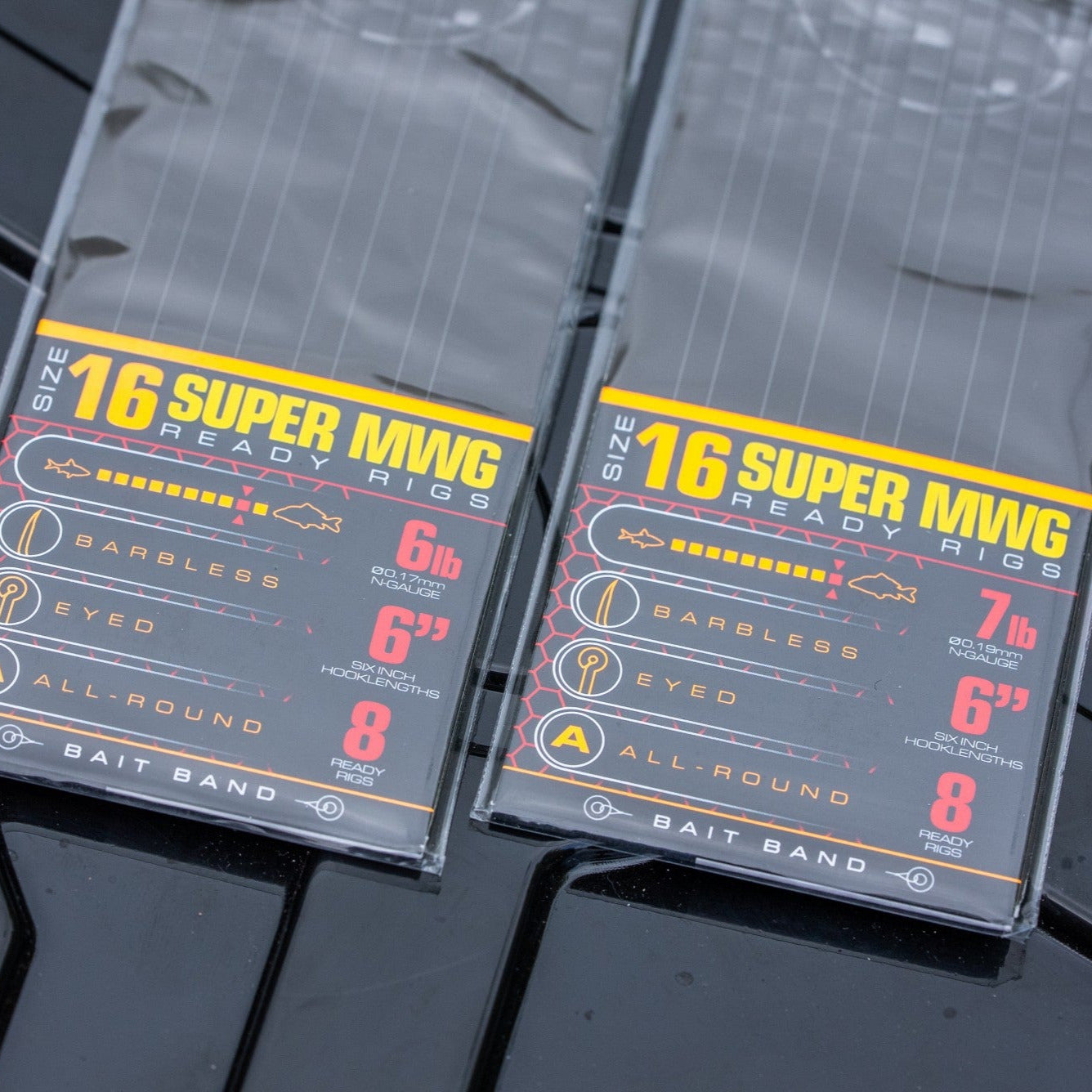 GRR256-1 Super MWG ready rigs bait band barbless