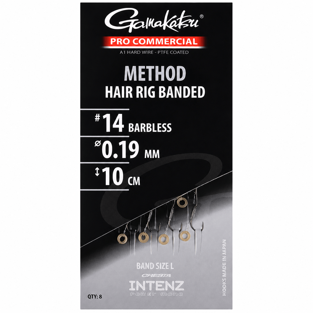 Gamakatsu-pro-commercial-method-hair-rig-banded-size-14-019mm
