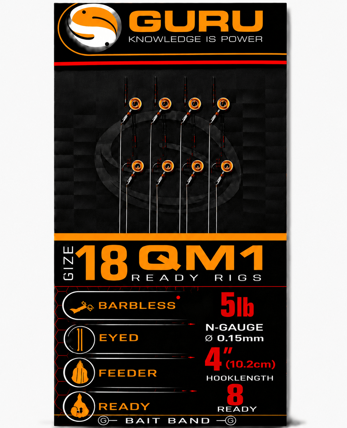 Guru-QM1-ready-rigs-bait-band-4-inch-size-18-015mm