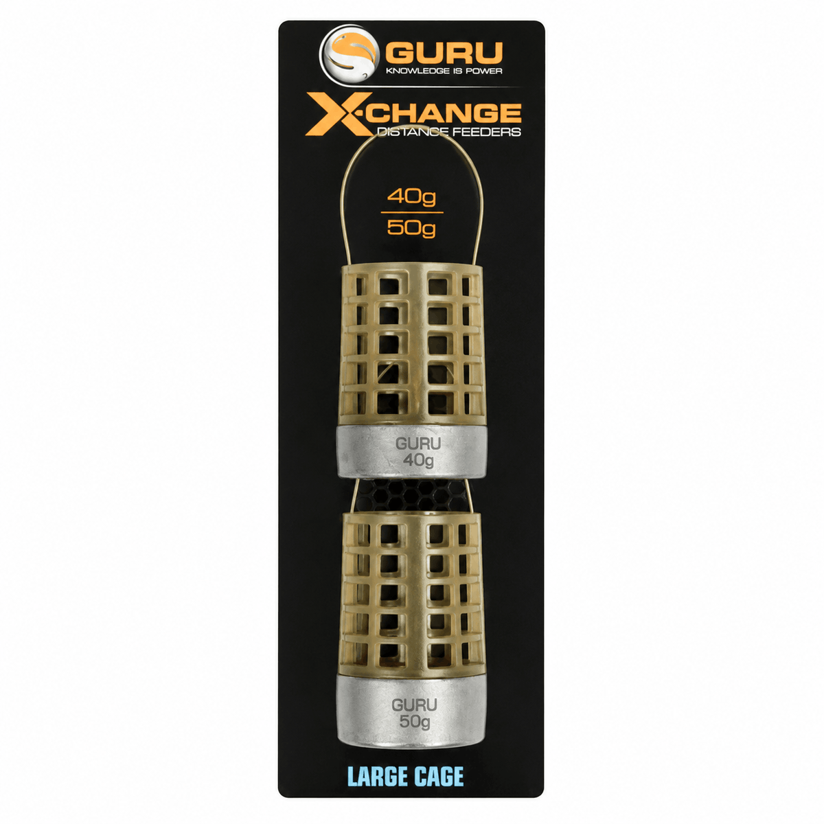 Guru X-Change Distance Feeder Open End – grote voerkorf van 40 g en 50 g
