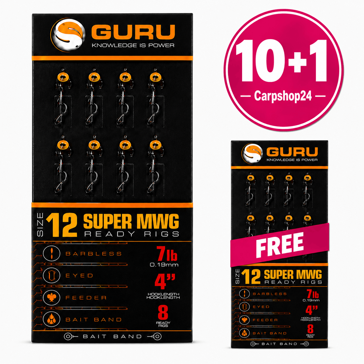 Guru-super-mwg-ready-rig-10+1-pakket-Deal