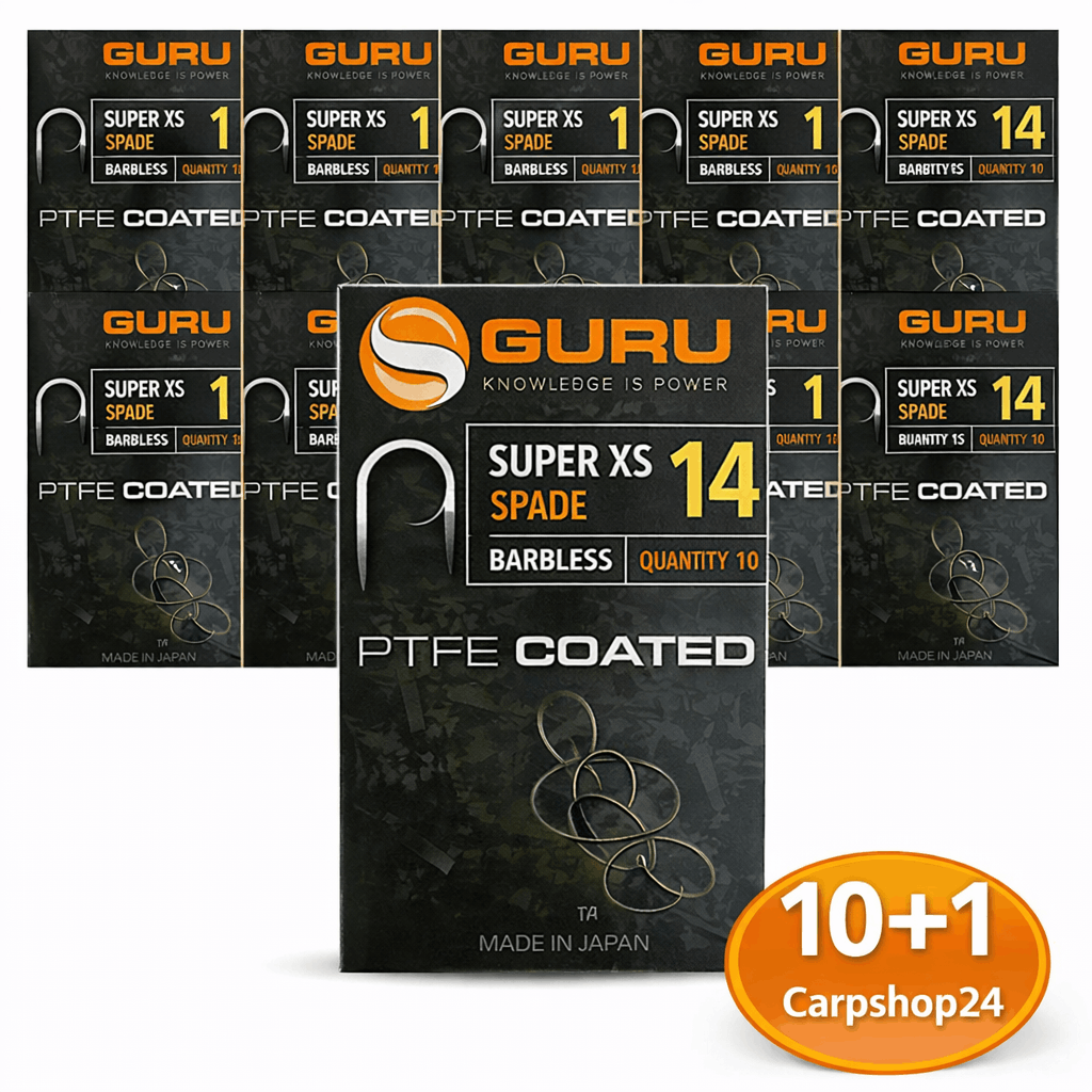 Guru-super-xs-spade-barbless-10+1