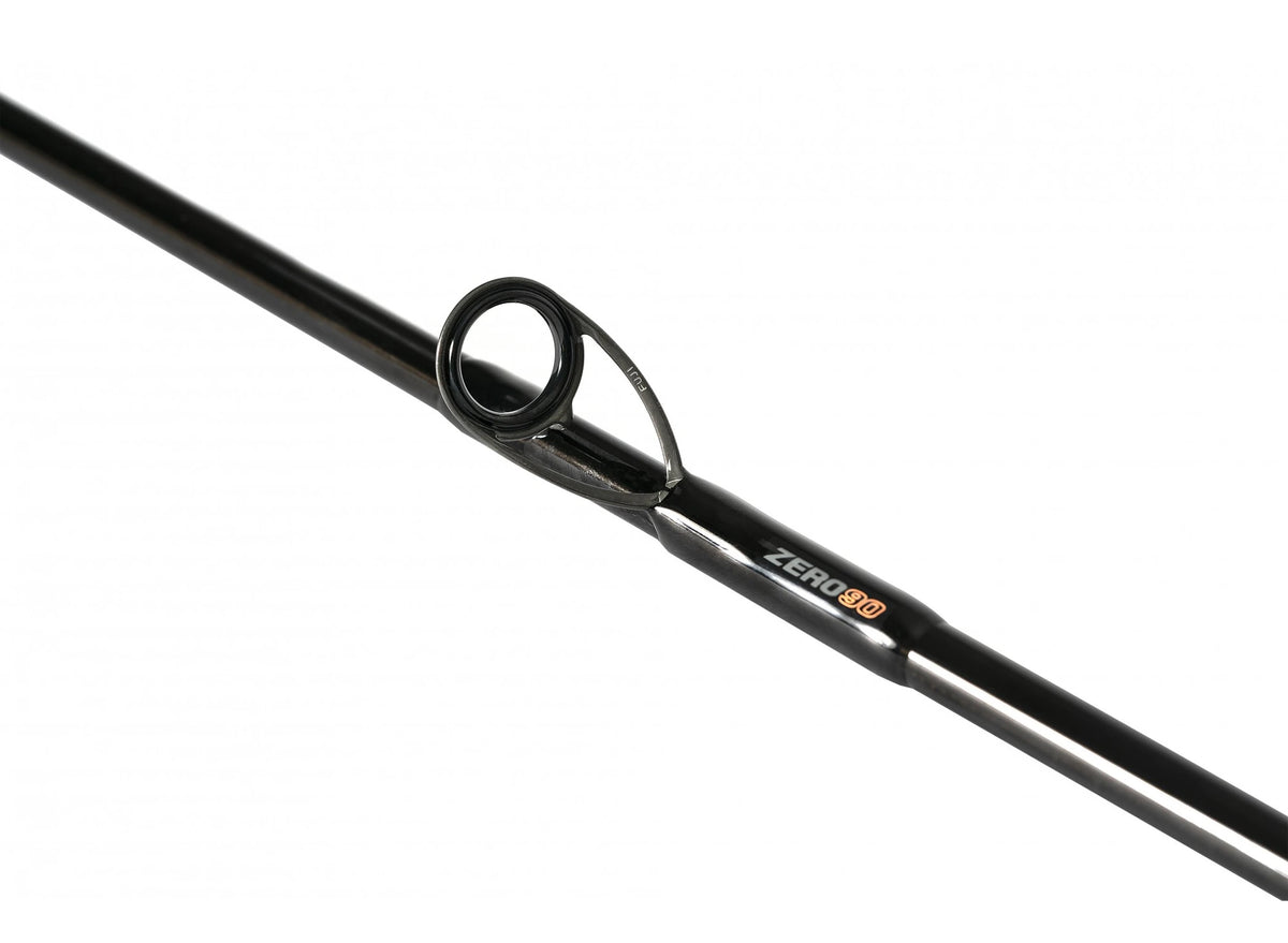 Guru Aventus SR Light Feeder, detail van geleideoog en Zero 90-markering