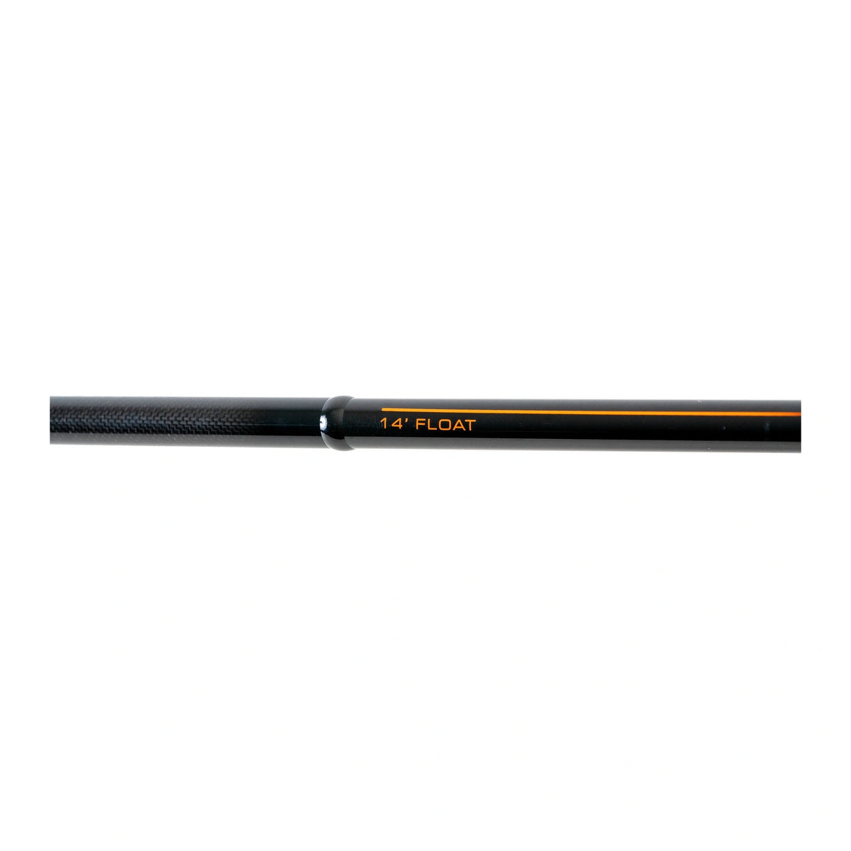 Guru N-Gauge Pro Float 14ft – horizontale close-up van de 14′ FLOAT-opdruk