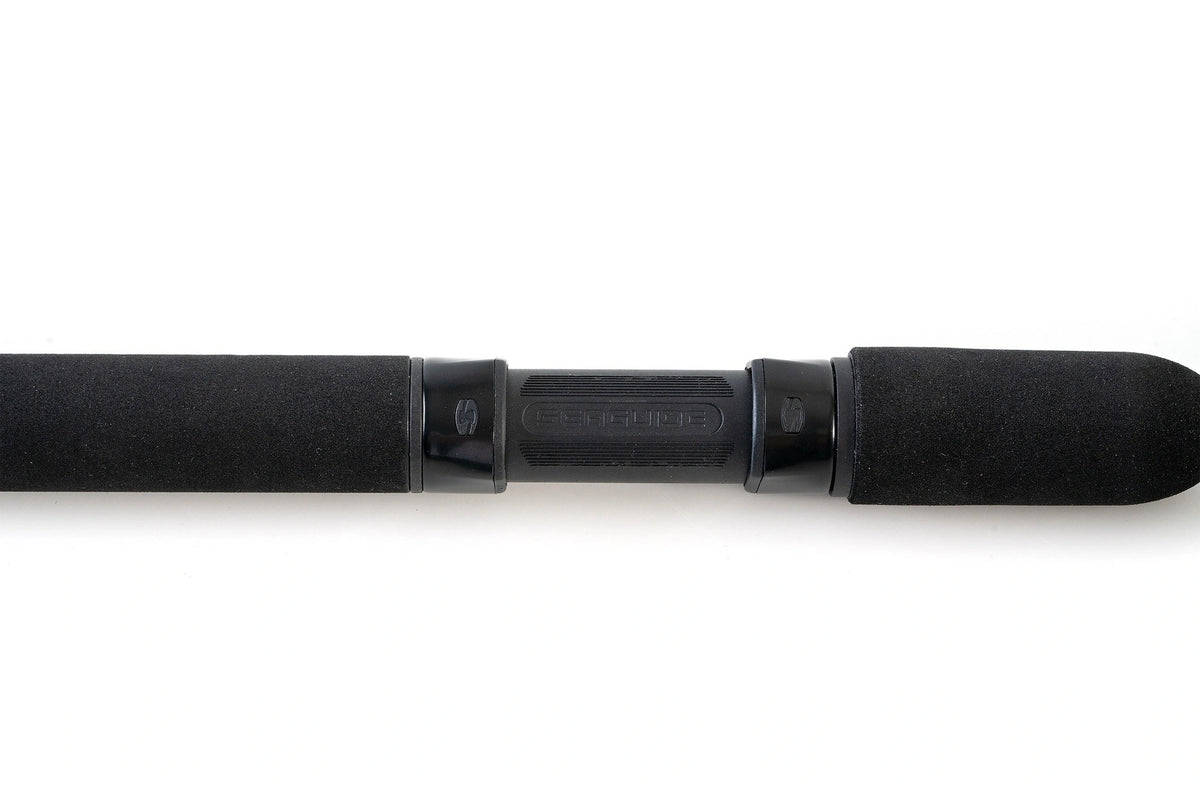 Guru N-Gauge Pro Float – detail van zwarte reelhouder